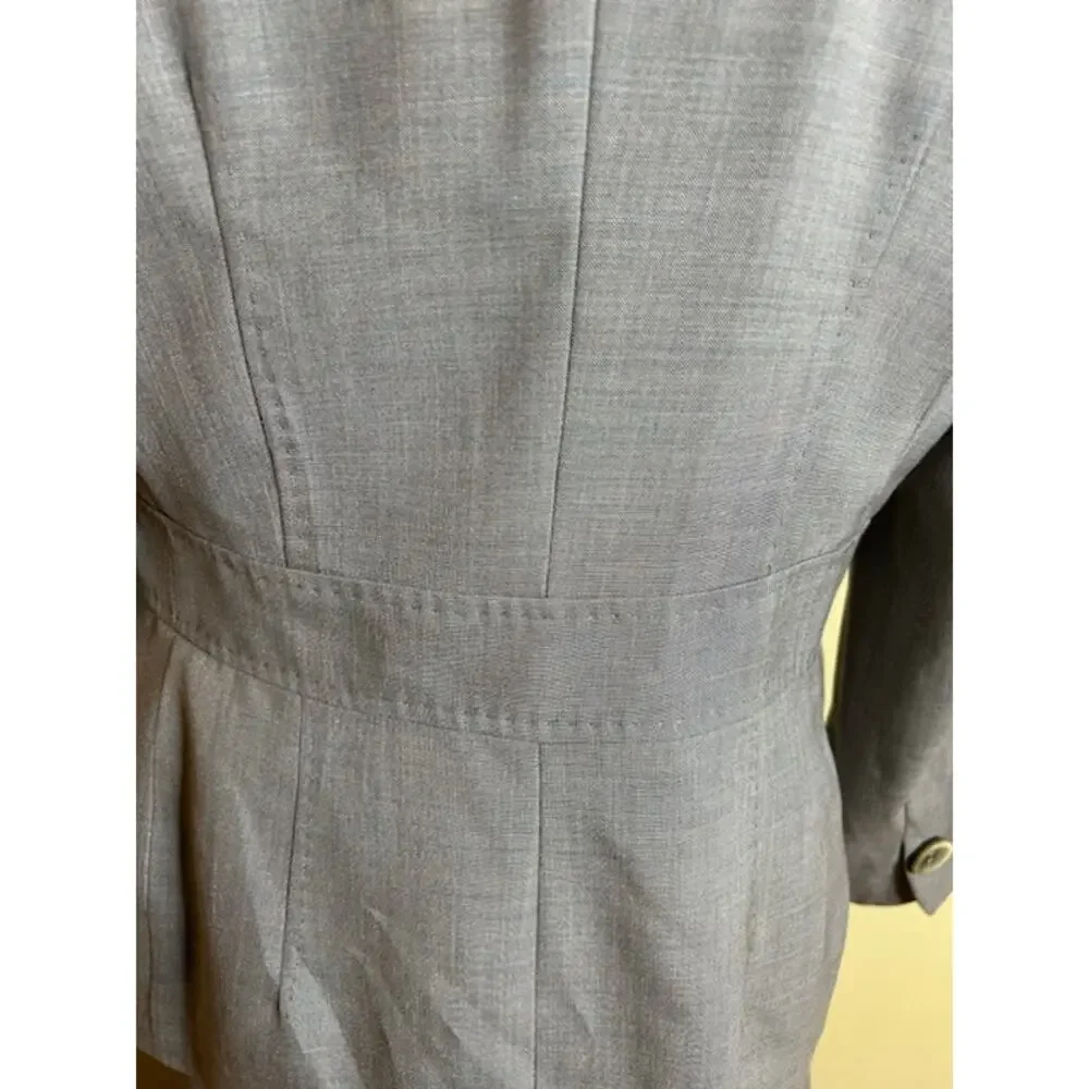 Jones New York 3-Piece Pantsuit Women’s 10 Blazer Top Pants - Picture 10 of 11